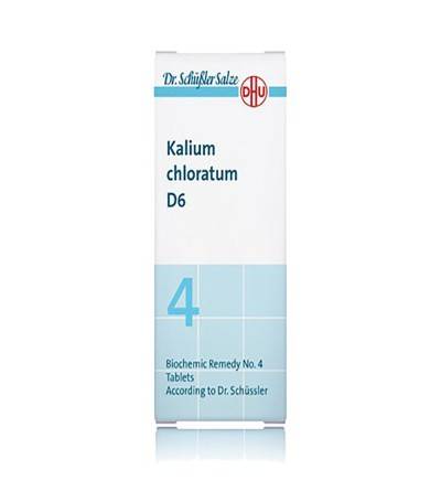 DHU SALES 4 KALIUM CHLORATUM D6 80 COMP