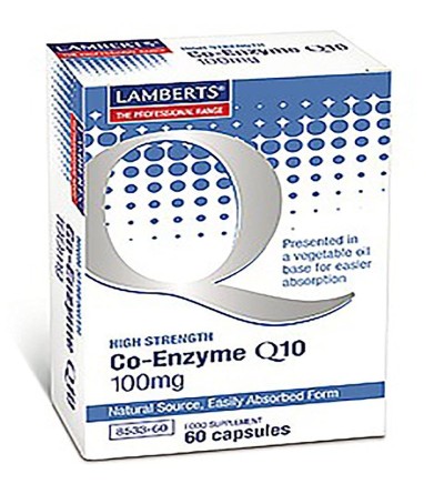 Lamberts Co enzima Q10 100 mg 60 cáps