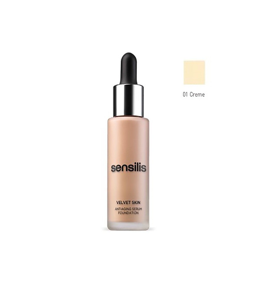 Sensilis Velvet Skin maquillaje tono 01 creme 30 ml